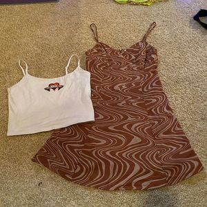 Pacsun dress and tank top!